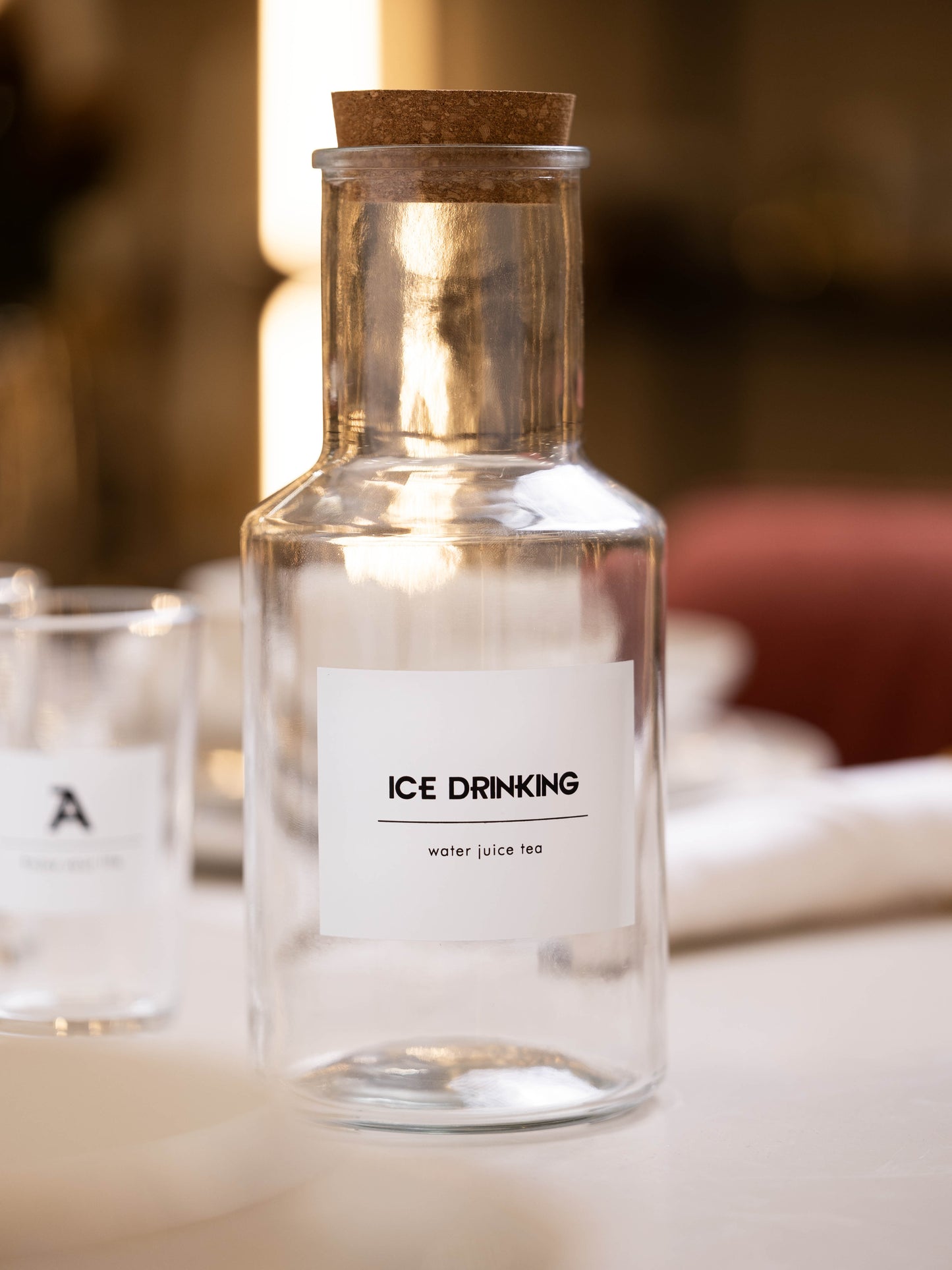 طقم شاف تقديم مع كاسات