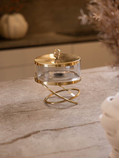 مضيفة حلويات بتصميم كلاسيك