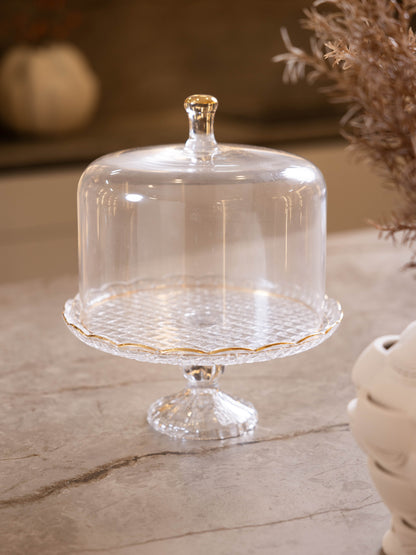 مضيفة كيك بتصميم كلاسيك