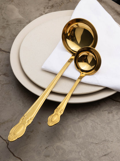 طقم ملاعق بتصميم كلاسيك