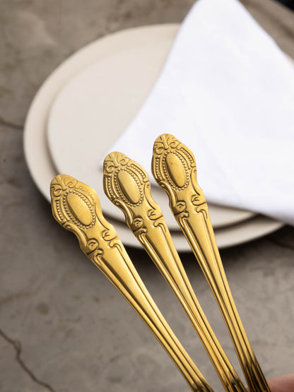 طقم ملاعق بتصميم كلاسيك