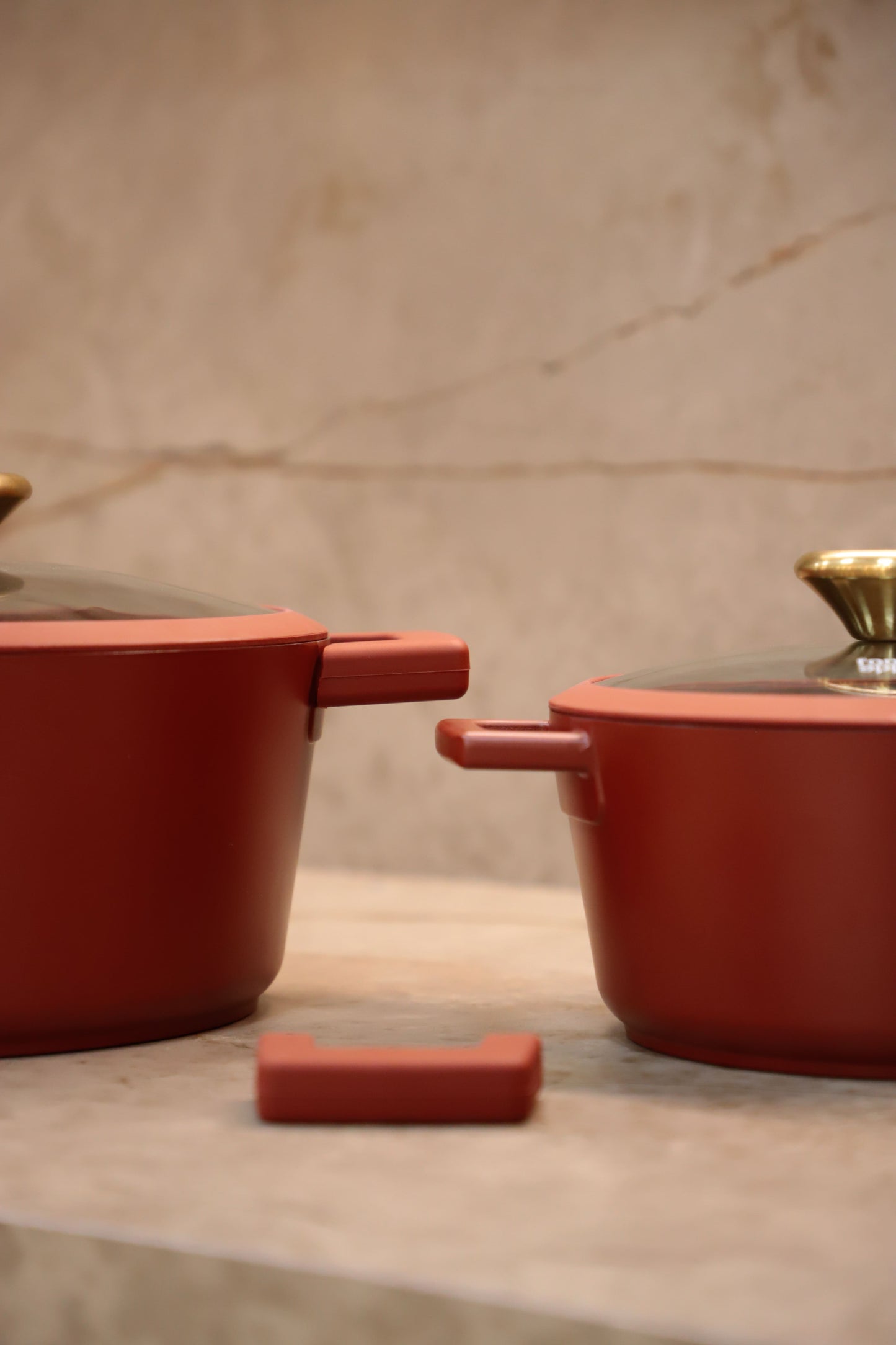 Food appeal طقم طنجرتين + مقلاة